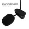 3.5mm Wired Lapel Microphone Indoor Outdoor Live Streaming Stage Performance Interview 360 Degree Pickup Sound Recording Mic