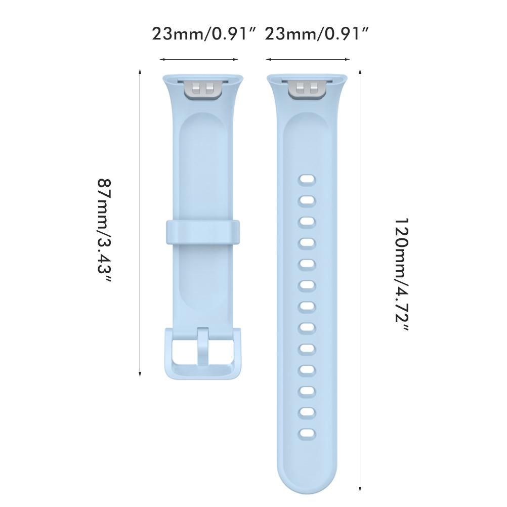 Replacement Bands Compatible for Xiaomi Mi Band 7 Pro Soft Silicone Wristbands Breathable