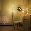 LED Birch Tree Light - Copper Wire Christmas and Landscape Decoration.