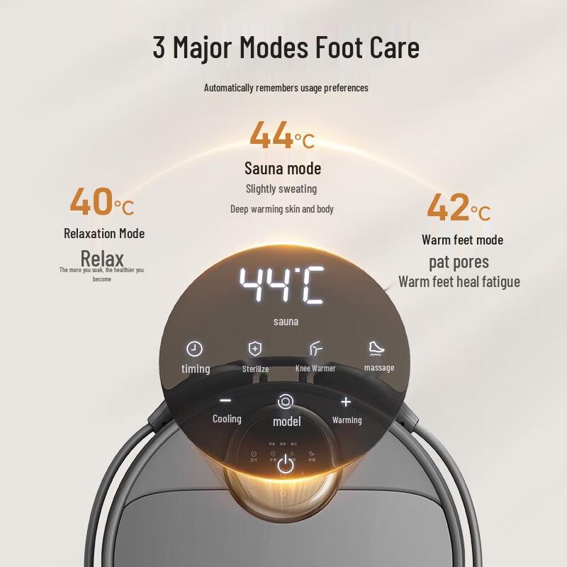 Bear Fully Automatic Heating Foot & Knee Spa Massager