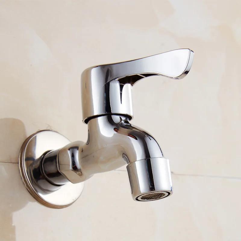 Washing Machine Faucet for Household G1/2 Single Cold Wall Mop Sink, Dedicated Outdoor Universal Faucet Bathroom Faucets
