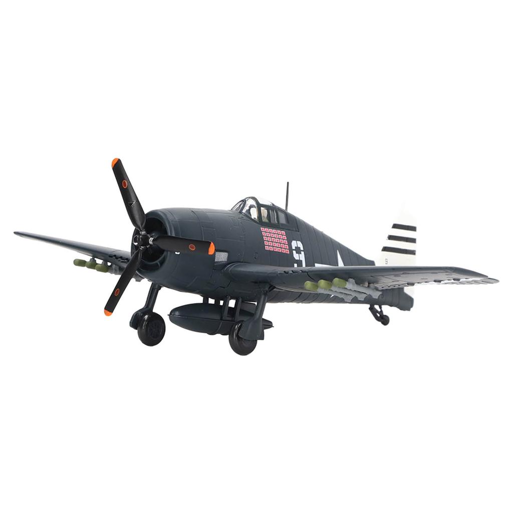 1:72 Scale F6F Fighter Planes Model Stylish Stimulation Alloy Airplane Model for Collection Display