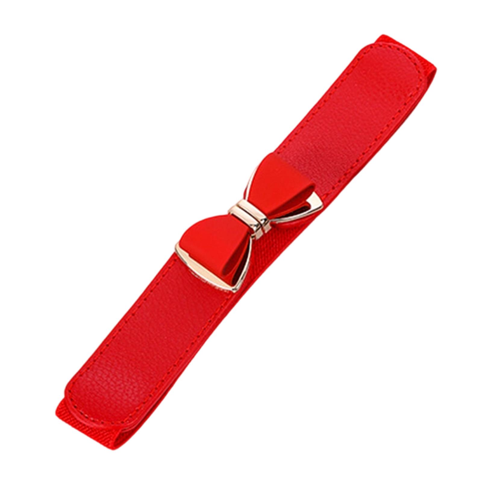 

Эластичный пояс-корсет для женщин, регулируемый эластичный пояс с декоративной пряжкой для платьев, пальто, жакетов 1