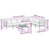 VidaXL Garden Lounge Set 8 Pcs with Cushions Impregnated Pine Wood 3299484