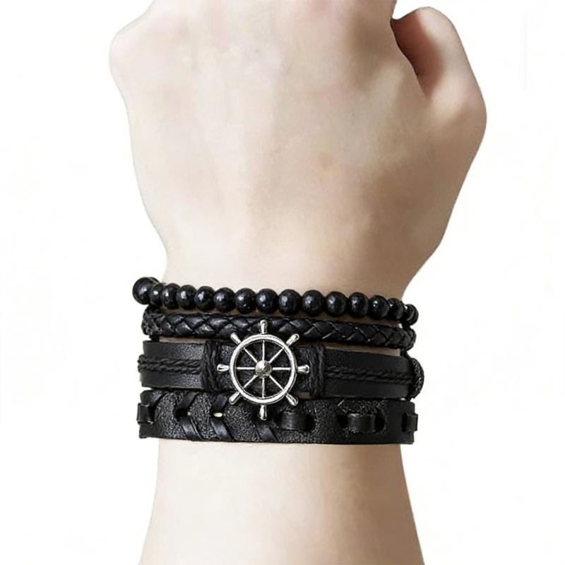 Pirate Costume Accessories Set Pirate Head Scarf,Sash Bracelet Eye Patches Halloween Medieval Renaissances Costumes