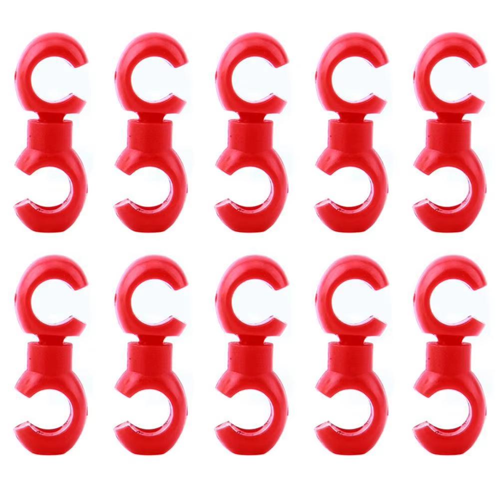 

10pcs/set Bike Cross Line Clips Mountain Road Bicycle Brake Gear Cable S Style Clips Cycling Replacement Parts