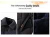 Men's Fleece-Lined Lapel Cotton Jacket - Casual, Warm Outerwear for Middle-Aged and Elderly Dads
