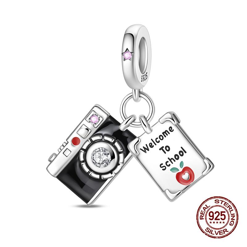 Copper Graduation Season Series Owl Bachelor'S Hat Charms Beads Suitable For 3Mm Original Design Bracelets DIY Style Jewelry