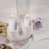 U-shape Candlestick Silicone Mold DIY Cement Candle Holder Gypsum Crystal Epoxy Resin Mould DIY Home Desktop Handicrafts
