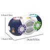 Eight-sided Rotation Finger Magical Bean Magic Cube Mind Brain Teaser Game Fingertip Fidget Toy Decompression Stress Relief Toys