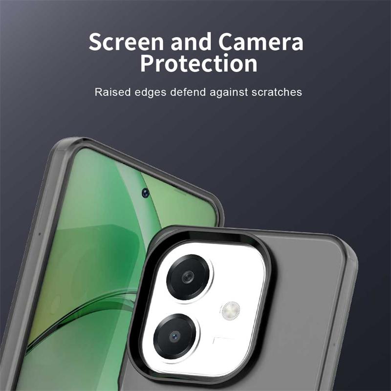 Transparente Hülle für Oppo A60 5G Hülle für Oppo A60 5G Magnetische Adsorption Kabelloses Laden Vollständige Rückseitenabdeckung für Oppo A60 5G Hülle