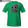 Chibi Skeleton Knight T-Shirt – Cute Warrior Skull Armor Cartoon Graphic Tee