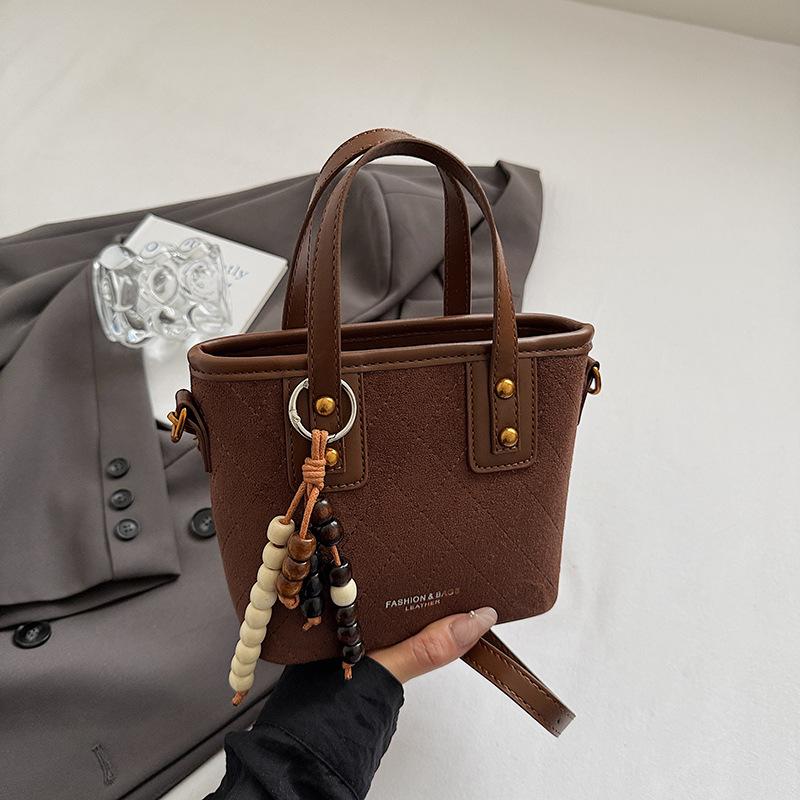 Handbag Bag Women's New Small Fresh Shoulder Bag Messenger Bag Fashion Niche Bucket Texture Casual Women's Bag