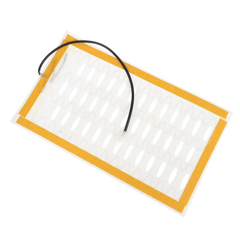 

1Set 1Pc Carbon Fiber Heated Seat Heating Heater Pads Winter Warmer Covers Universal For Car білий