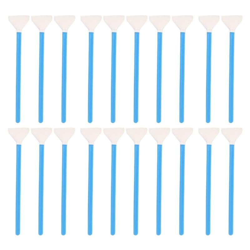 100Pcs Camera Lens Cleaning Sticks Super Soft Fiber Tip Feature Small Design for Precised Lens Dust Removal