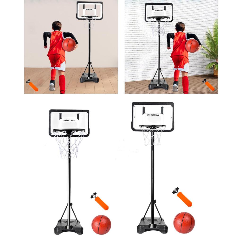 Adjustable Kids Basketball Hoop for Family Activities In Various Settings