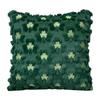 Green Embroidered Pillowcase, High-end Sofa/bedside Cushion Cover (pillow Insert Not Included)