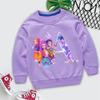 K Pop Demon Hunter Children Sweatshirts Cute Cartoon Letter Hoodies Boys Autumn Casual Sports Tops Winter Kids Girls Clothes