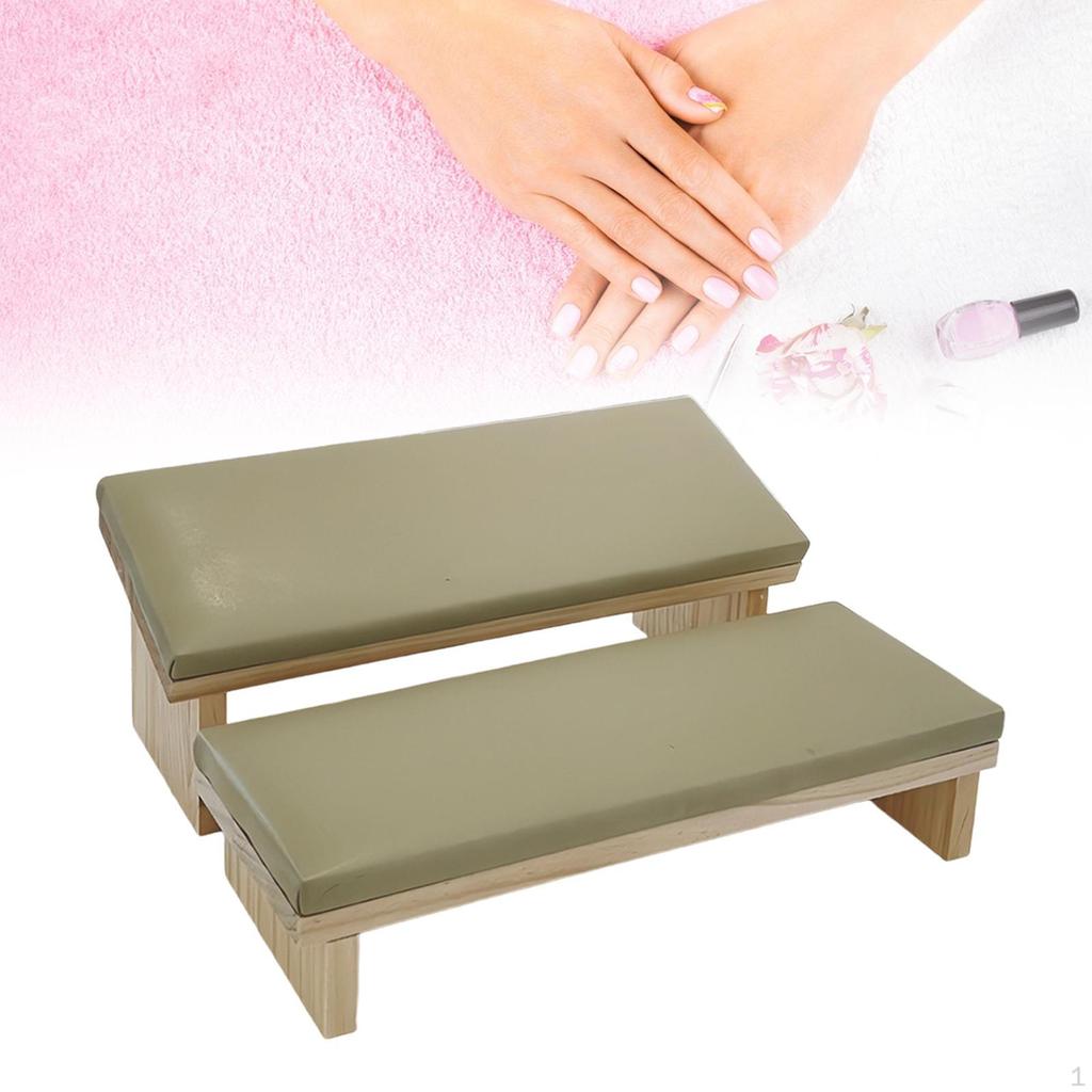 2 sztuki podpórka pod rękę do paznokci, poduszka do manicure, miękka podpórka pod rękę