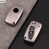 New TPU Car Flip Key Case Cover for FIAT 500 Panda Stilo Ducato Punto Doblo Bravo 3 Buttons Protected Holder Fob Bag Accessories