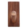 Wood Wall Hook Orderly Storage Smoother Surfaces Beautiful Practical Coat Hooks for Living Room Bedroom Kitchen
