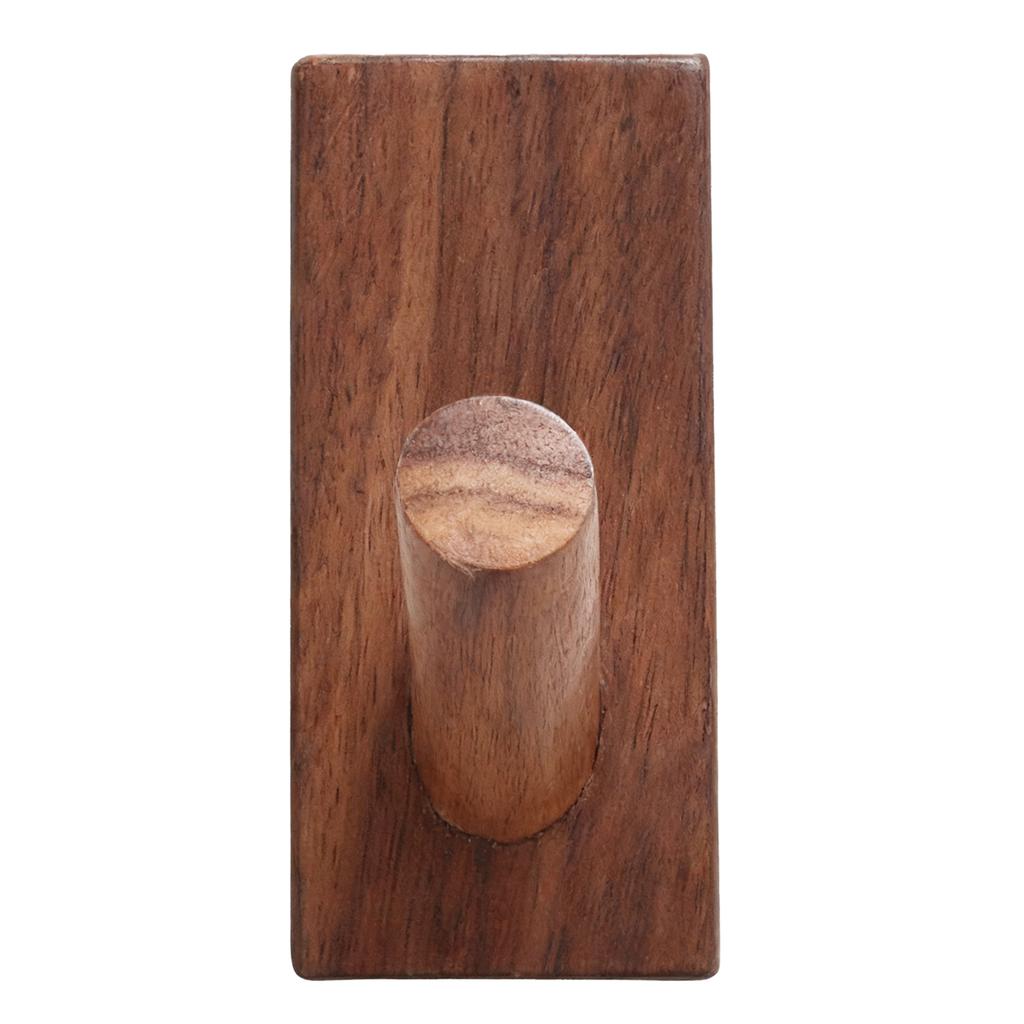 Wood Wall Hook Orderly Storage Smoother Surfaces Beautiful Practical Coat Hooks for Living Room Bedroom Kitchen