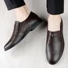Fashion Lightweight Men Shoe Genuine Leather Mens Slip On Shoes 2024 New Arrival Mens Loafers All-match Male Comfortable Office Footwear