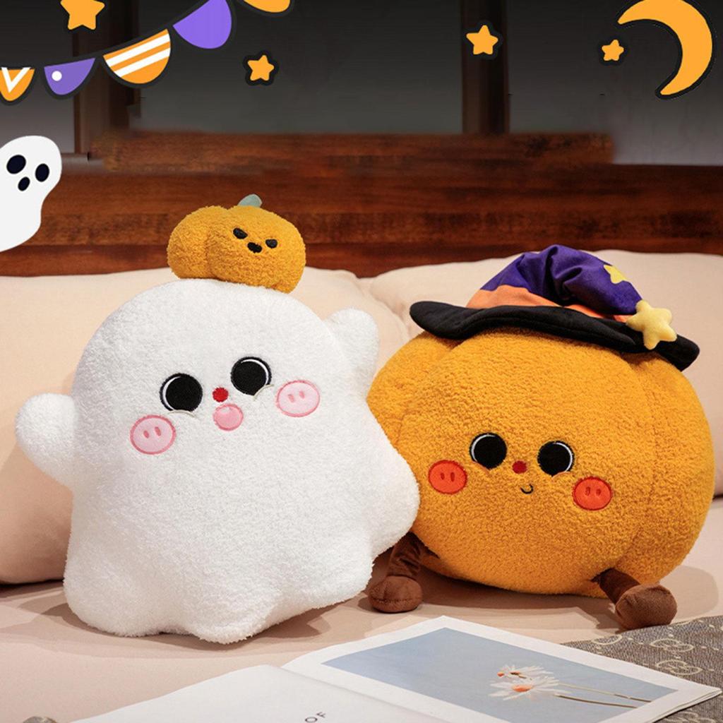 Halloween Toy Cushion Cute Cartoon Ornaments Comfortable Creative Stuffed Children Gift