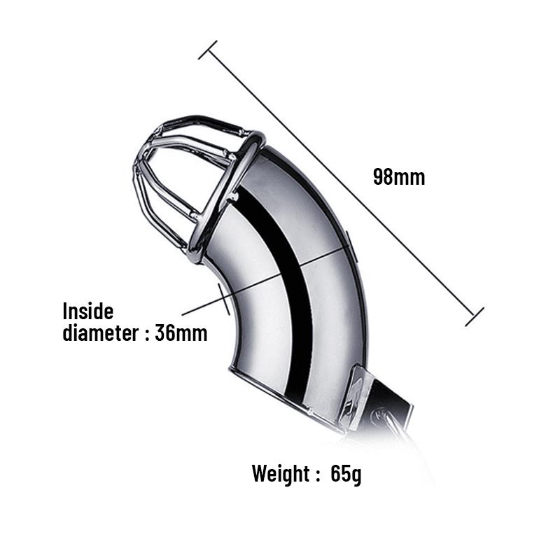 BDSM Sex Toys Men Stainless Steel Metal Urethra Chastity Lock Penis Bondage Adult Chastity Cage Cock Restriction Abstainer Toy