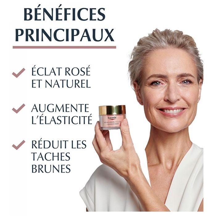 Soin de jour - Eucerin - Hyaluron-Filler + Elasticity - SPF 30 - 50ml - Hypoallergénique