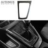 Carbonfaser Farbe Stahl Innere Schalthebelblende Abdeckung Zierleiste Passend für Ford Focus MK3 2012 2013 2014 MT