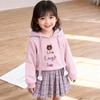 Teen Girl Skirt Suit Children's Sweatershirt Girls Clothes Childen Hooded Long Sleeve Casual Tunic Short Skirt