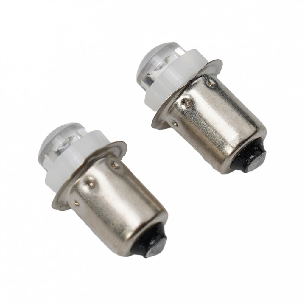 Energy Saving LED Replacement Bulb for Flashlight Torch Pack of 2 6000K