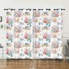 Curtains Animals Turtles Sunflower Curtains Digital Printing Blackout Curtains No Punching