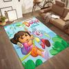 I tappeti quadrati Dora And Boots Adventure sono un'ottima scelta per soggiorni, camere da letto, decorazioni per la casa e come regali.