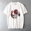 Export Tail Order Men's Cut Label Amekaji Fashion Fashion Brand T-shirt Short Sleeve Hong Kong Style Export Original Order Base T-shirt