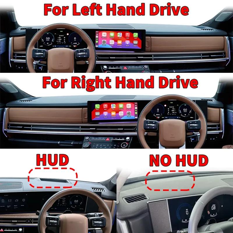 fit for Hyundai Santa Fe Santafe 2024-2026 MX5 Car Dashmat Dashboard Cover Pad Protective Carpet Accessories DashMat Sunshade