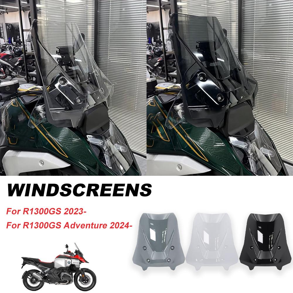 For BMW R1300GS 2023 GS 1300 R1300 GS Adventure 2024 2025 Motorcycle Accessories Windshield Windscreen Wind Deflector Fairing