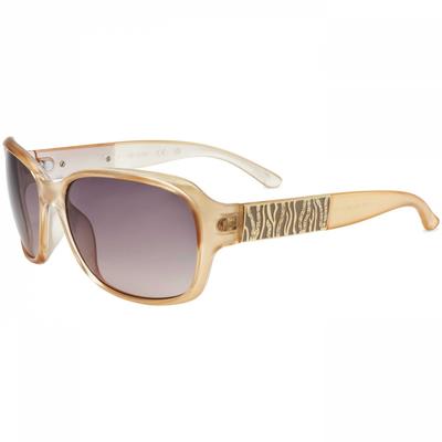 Guess 60 Mm Grey Sunglasses Shiny Beige Model