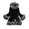 Winter New Imitation Mink Imitation Fur Coat Medium and Long Imitation Mink Coat Women's Imitation Fox Hair Hooded