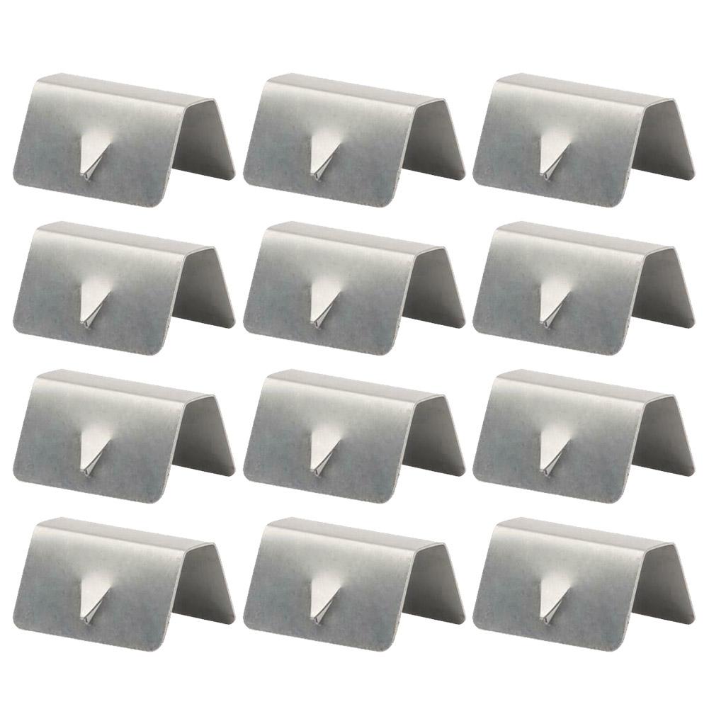 Universal Wind Rain Deflector Channel New Metal Retaining Clips Stainless Steel Car Wind Rain Deflector Sned Clips Clamp