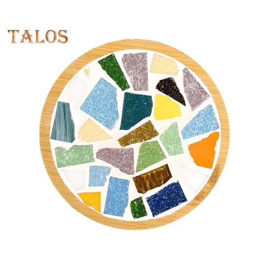 Mosaik-Bastelset zum Herstellen von Untersetzern für Erwachsene, DIY-Set aus Glasmosaikfliesen, Keramikkunst, Massenmaterialpaket für Frauen, Kinder, Senioren, handgefertigte Geschenke