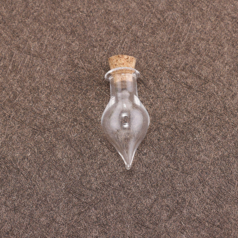 Doplňky pro kutily Ručně vyrobený materiál Příslušenství Skleněná láhev na přání Driftovací láhev s dřevěnou zátkou Kreativní driftovací láhev