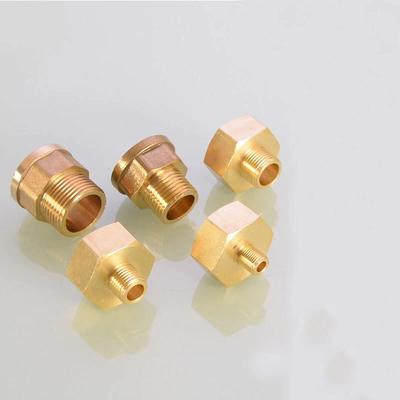 1/8" 1/4" 3/8" 1/2" BSP Messing Reduzierstück für Wasser Innen zu Außen Verbinder Wasser Gas Adapter Kupplung Verbinder