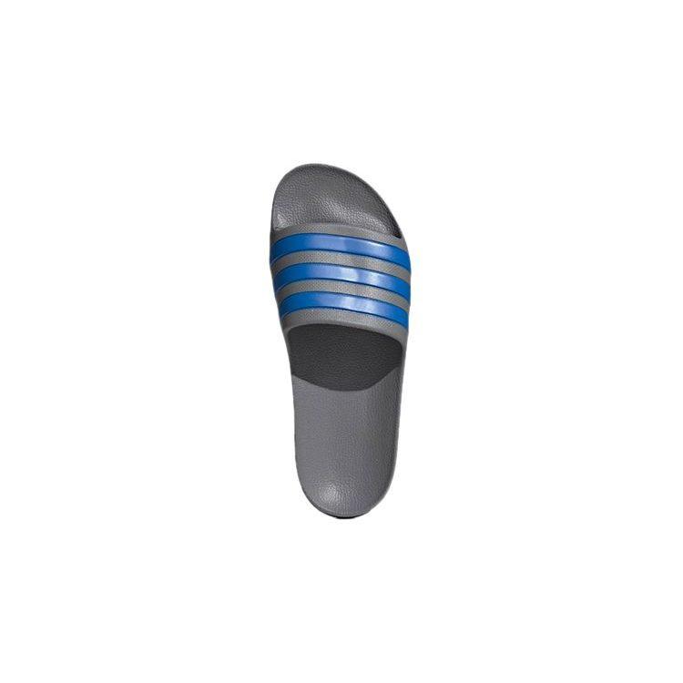 adidas Adilette Aqua Kids' Home Slippers Gray Blue EF1751