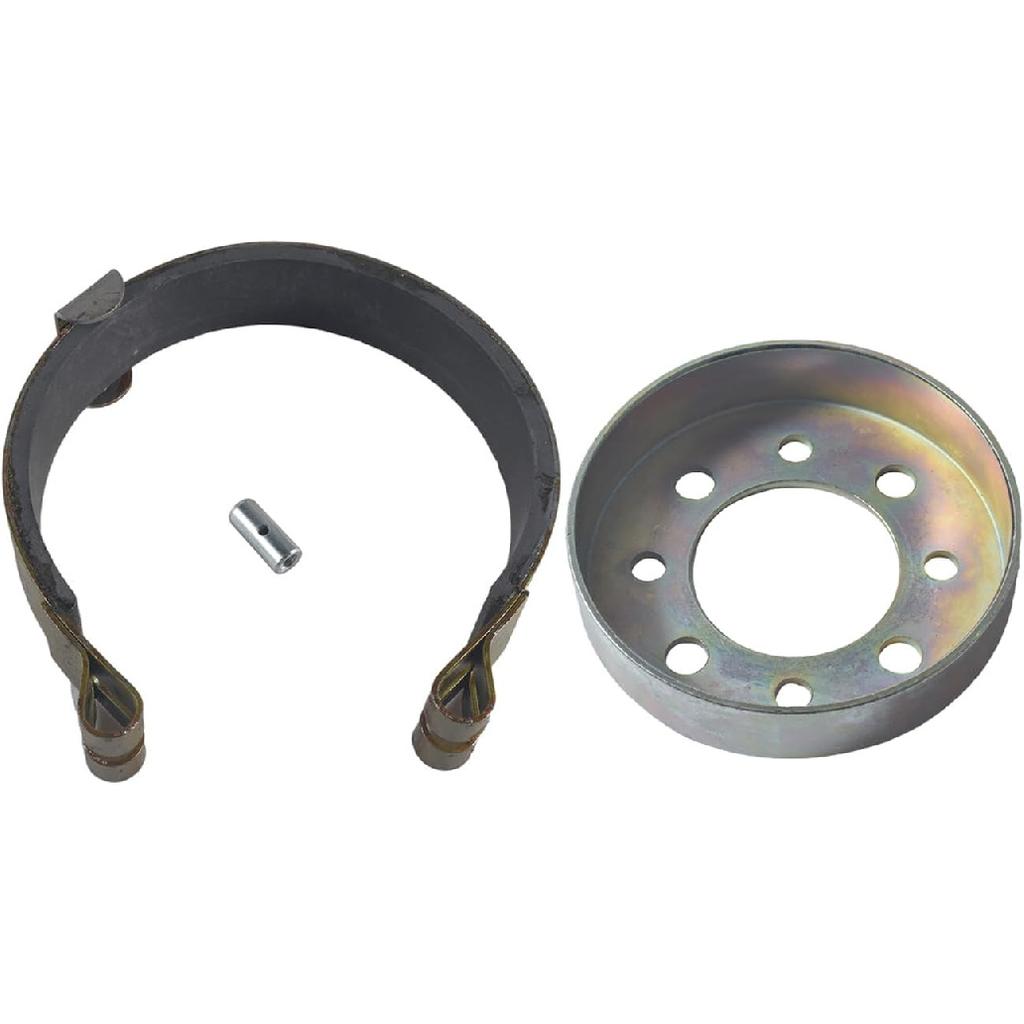New upgrade 4" Band Brake & 4" Brake Drum with clip & Pin Kit for Go Kart Yard Cart Mini Bike ATV