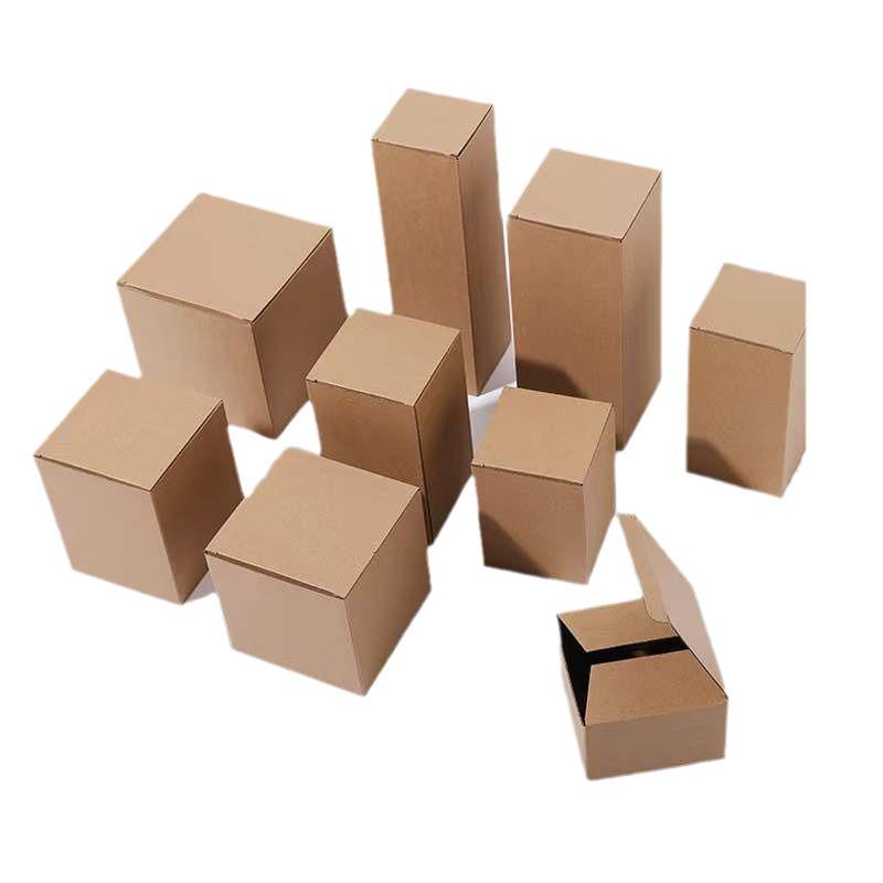 In Stock Universal Kraft Paper Rectangular Tuck-End Corrugated Box