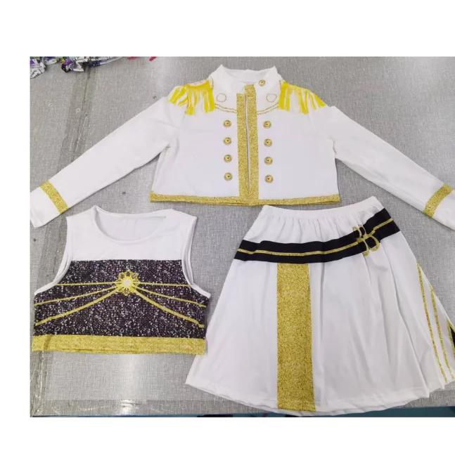 Filles Enfants Mira Rumi Zoey Costume Cosplay Tenue de Scène Déguisement Uniforme Tenue Imprimée Jeu de Rôle 5ftu^ 5ftu^ 160cm violet