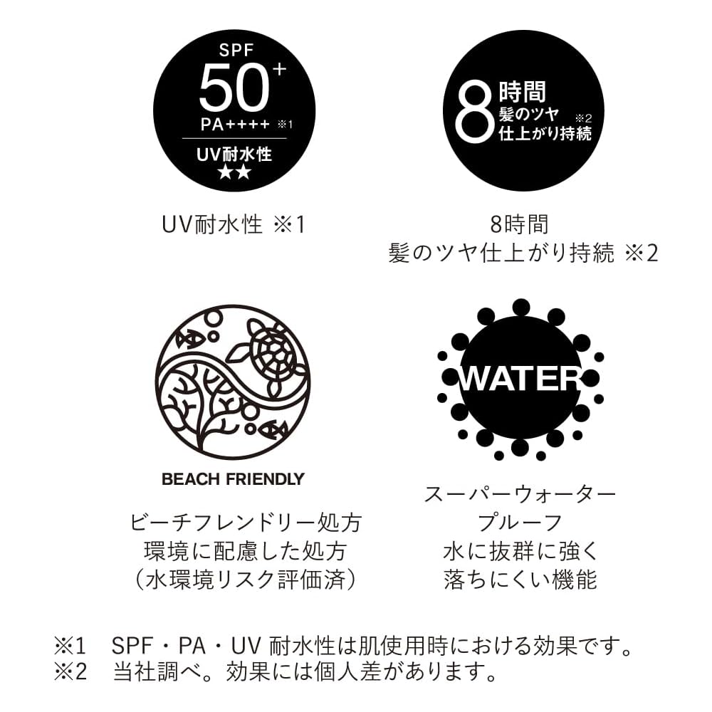 Allie Chrono Beauty UV Hair Color Lasting & Styling Balm SPF 50 80g