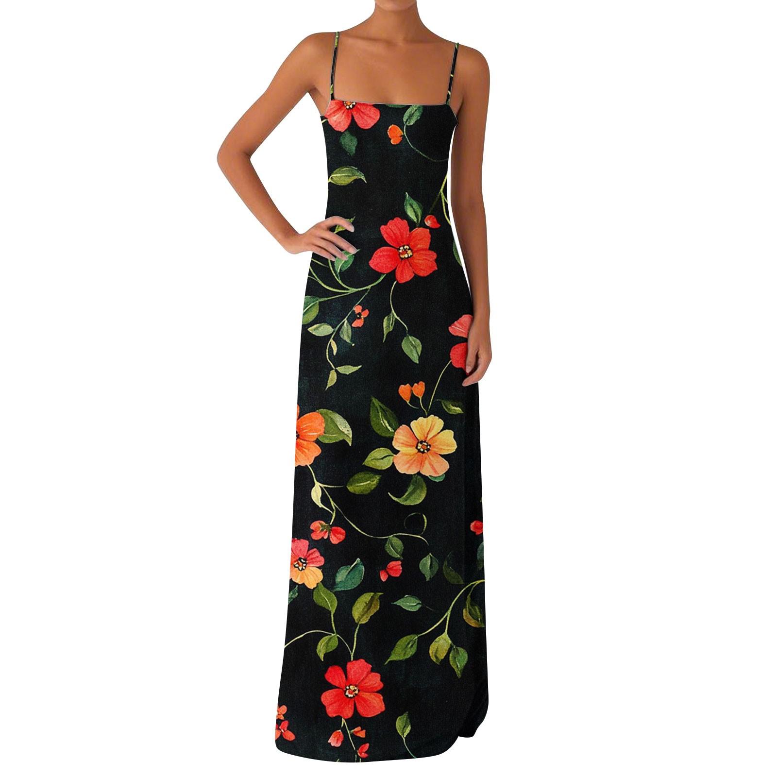 Женское сексуальное шелковистое платье с открытыми плечами и цветочным принтом, длинное платье L